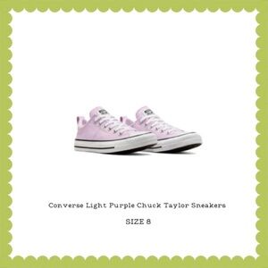 Converse Light Purple Chuck Taylor Low-Top Sneakers